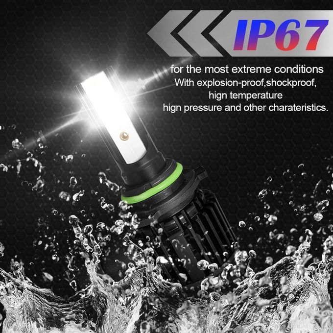F7   Fog   Driving   Light High Power Headlight Auto  Ar Fog Work  -black-9006
