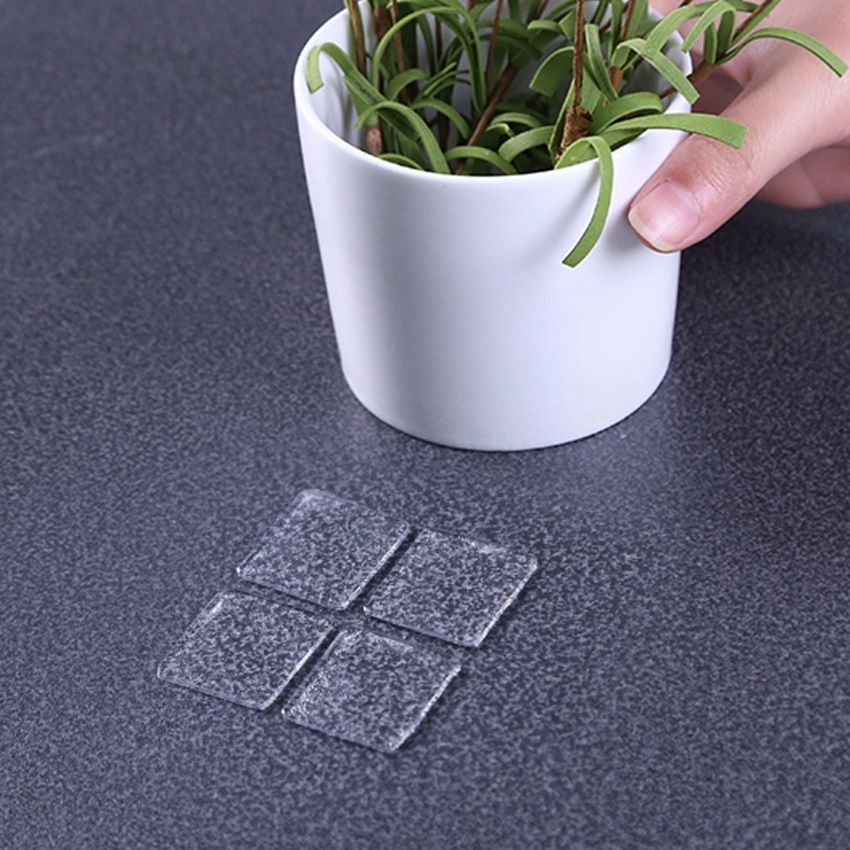 70PCS Acrylic Waterproof Transparent Double-sided Adhesive Traceless Rubber Sticker Wall Jewelry Photo Frame Mirror Solid Glue