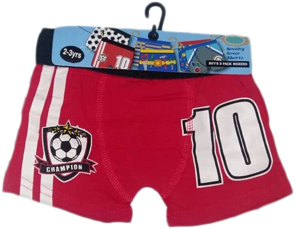 Boys Kids Boxers Underpants Football Underwear Pants