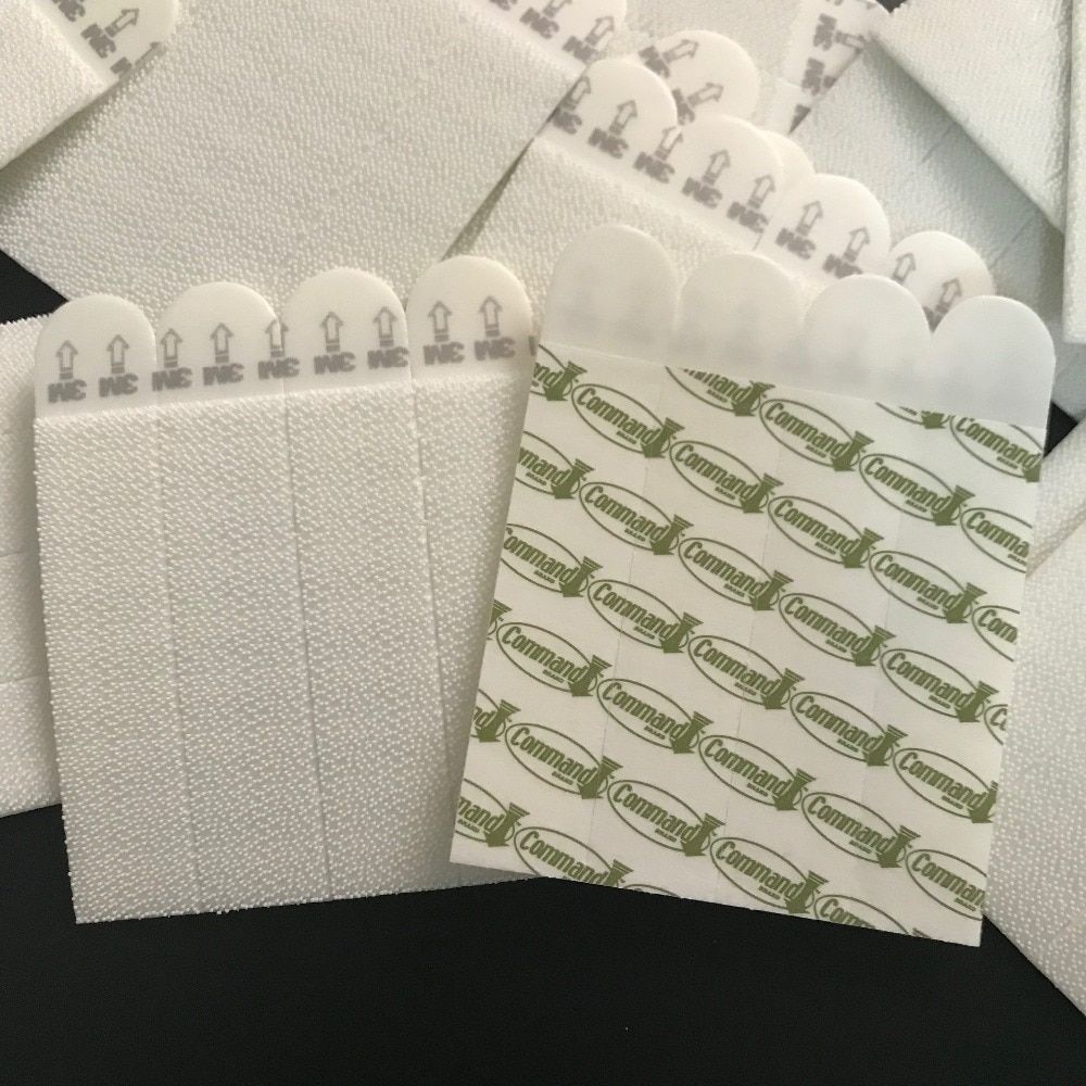 30pcs(15sets) Large 3M Command Damage-free Picture Hanging Strips Command Picture&photo Hanging Strips Loose Packing