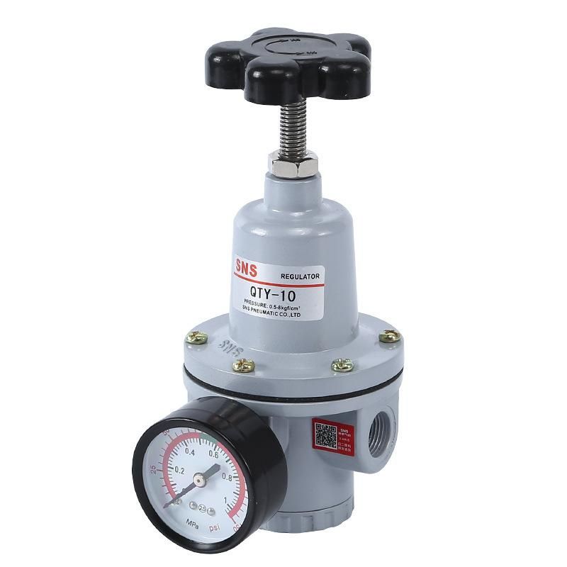 SNS Shenchi Pneumatic Long-Term Supply Qty Series Pressure Regulating Valve G1 Caliber Adjustment Flow Valve Quality and Quantity