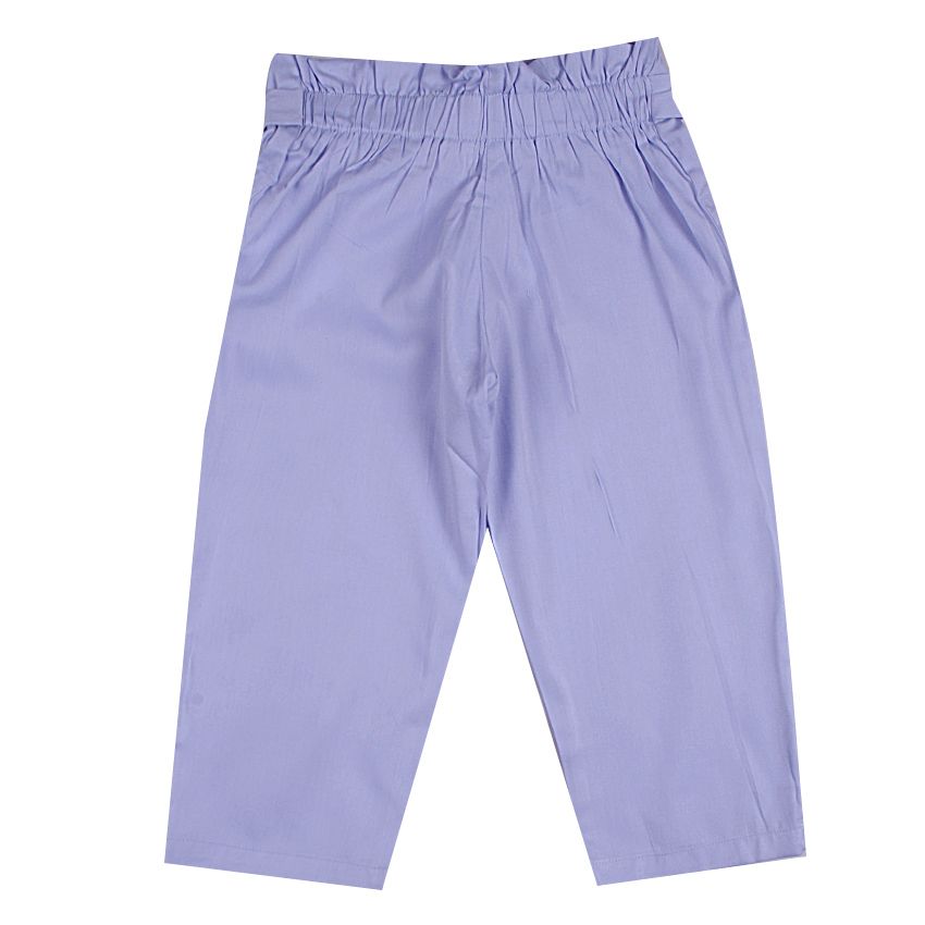 Blue Denim Trouser With Belt Denim 2 3 Years