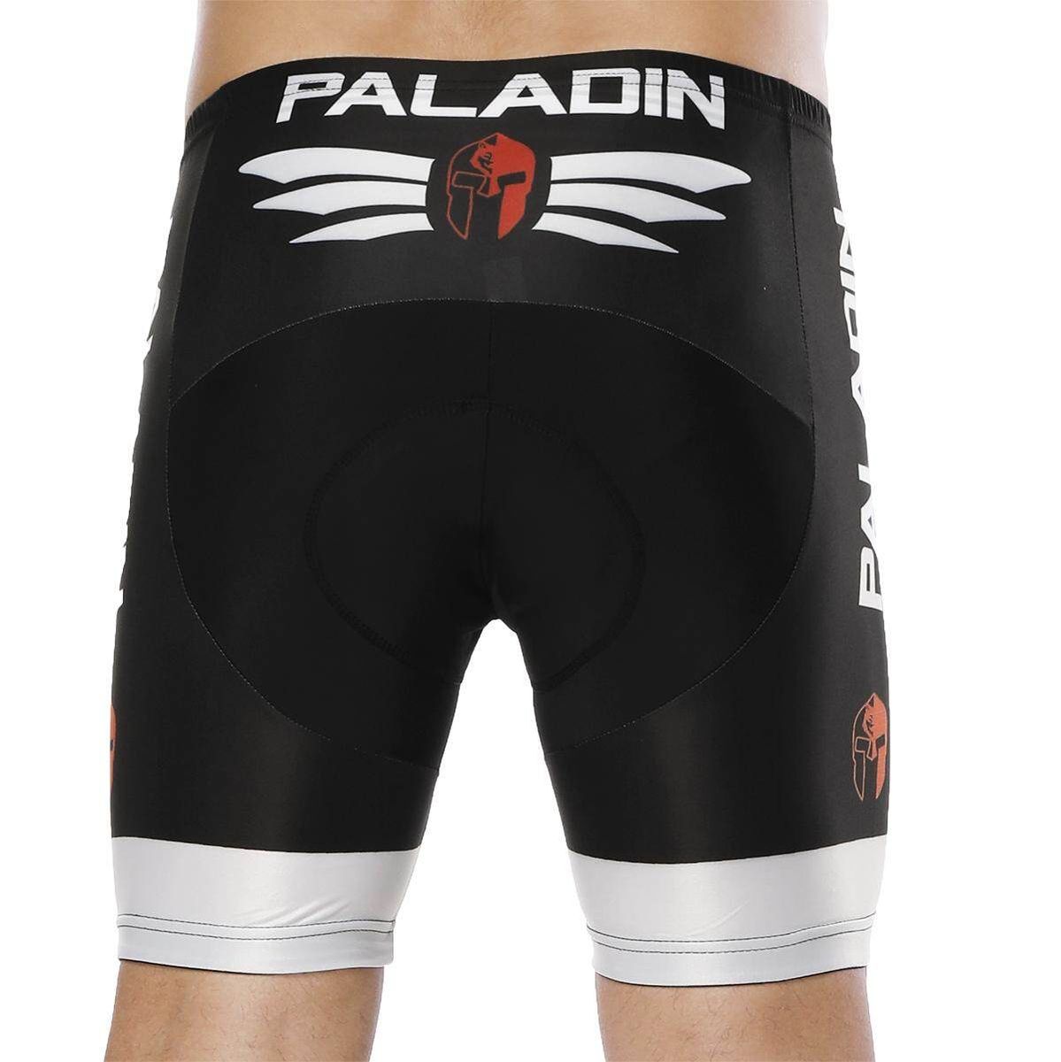 Men's Cycling Riding Padded Shorts Bicycle Wear Bike Pants Tights S-XXL Black