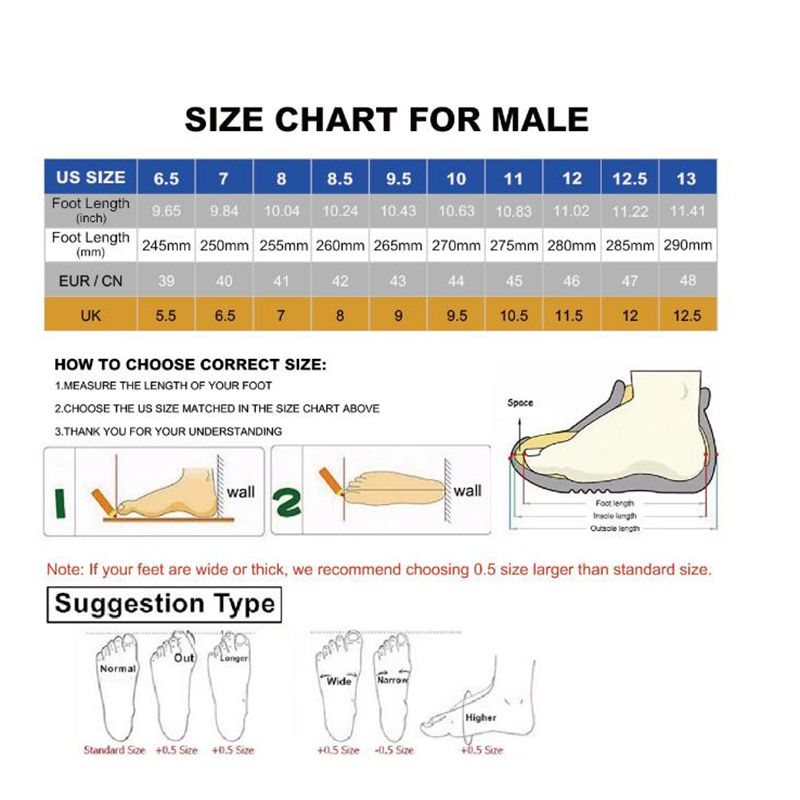 Mens Casual Board Shoes Running Sneakers - Black