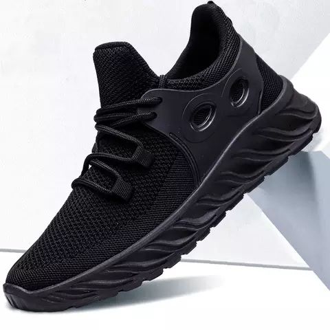 Design Unisex Breathable Mesh Sneakers Men Casual Sport Shoes