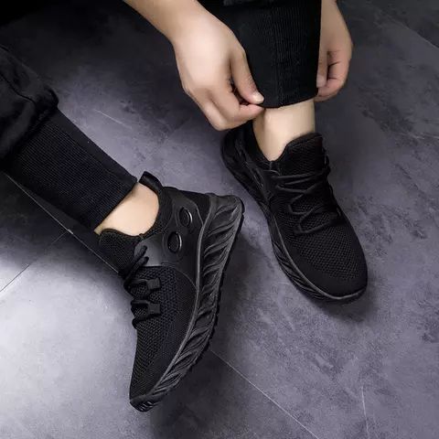 Design Men Breathable Mesh Sneakers Men Casual Sport Shoes