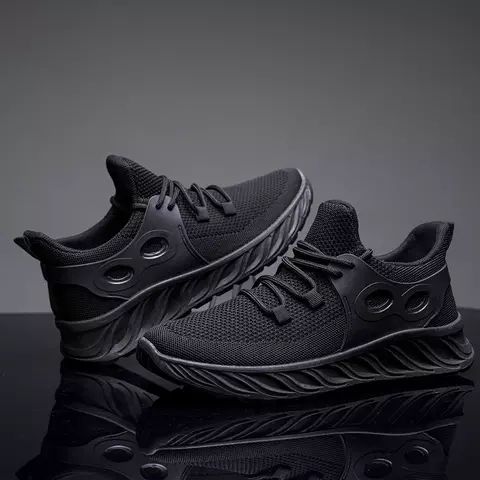 Design Men Breathable Mesh Sneakers Men Casual Sport Shoes