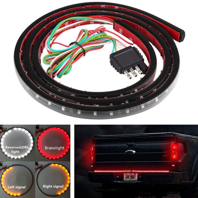60/48Inch Flexible LED Truck Tailgate Light Strip DRL-Black