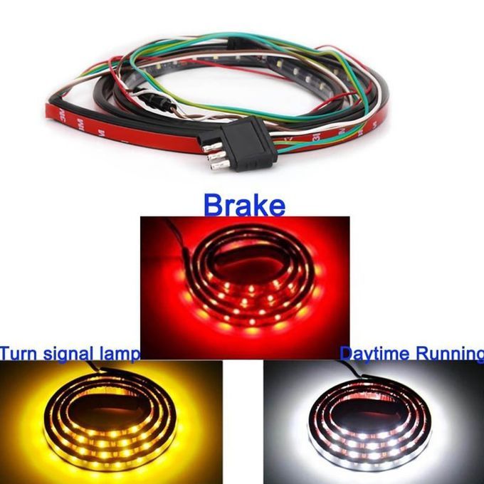 60/48Inch Flexible LED Truck Tailgate Light Strip DRL-Black