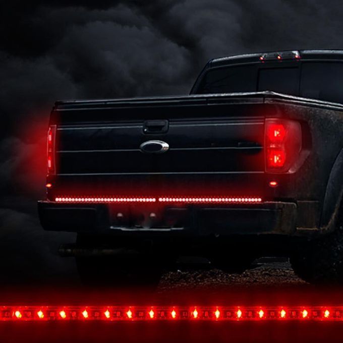60/48Inch Flexible LED Truck Tailgate Light Strip DRL-Black