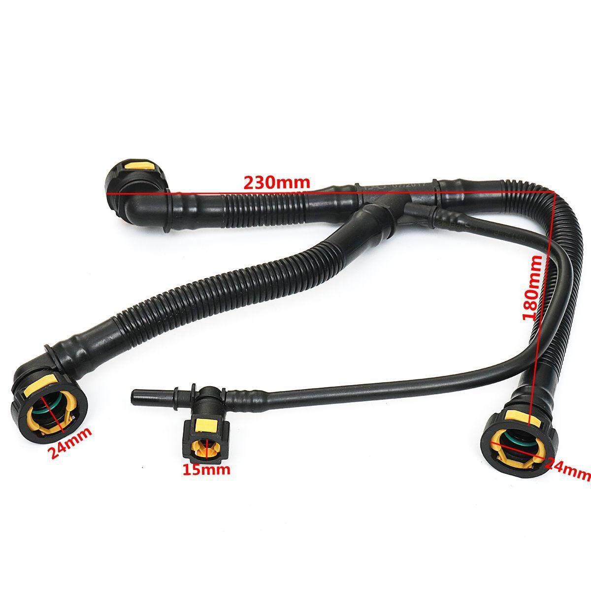 Engine Crankcase Breather Pipes For Peugeot 206 207 307 Citroen 1.6 #1192W0