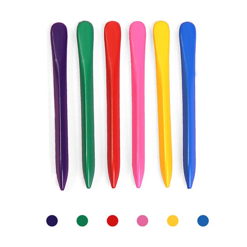 36 Colors Triangular Crayons Safe Non-Toxic Triangular For