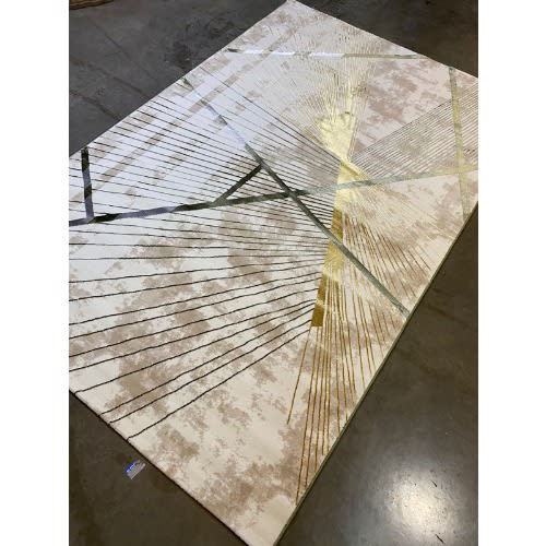 5 By 7ft Luxury Pattern Multicolor Center Rug