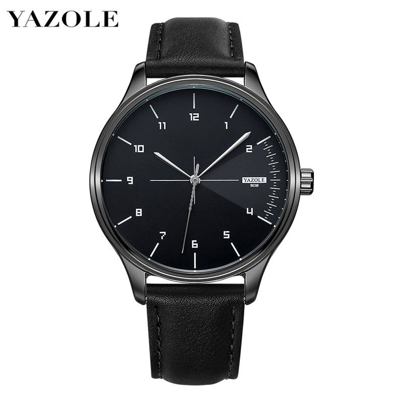 Top Luxury Brand Watch Famous Fashion Sports Cool Men Quartz Watches Wristwatch Gift For Male YZL502H-Black-H