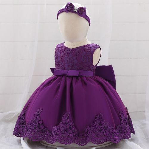 Baby Girl's First Birthday Or Full Moon Party Dress (0-24M)