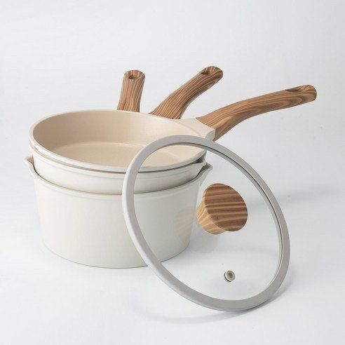 Oku Nature Ceramic Cookware Set Of 4