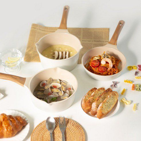 Oku Nature Ceramic Cookware Set Of 4