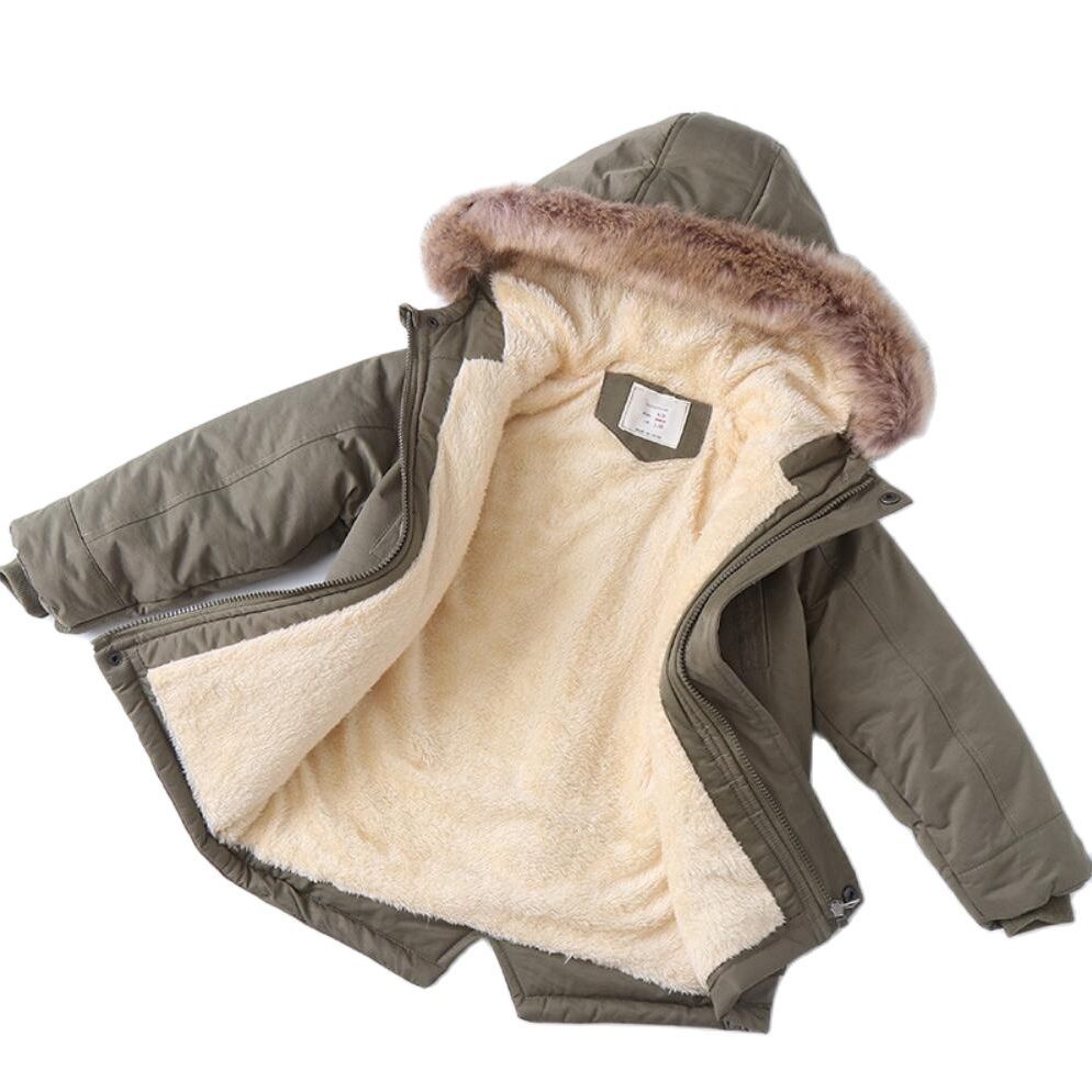 Children's Cardigan Plush Coat Children's Clothing Jacket