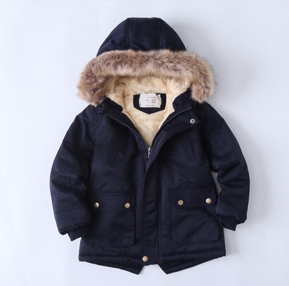 Children's Cardigan Plush Coat Children's Clothing Jacket
