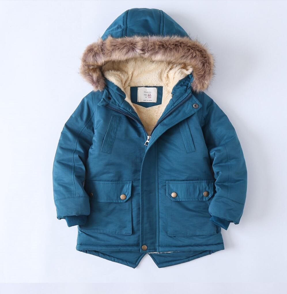 Children's Cardigan Plush Coat Children's Clothing Jacket