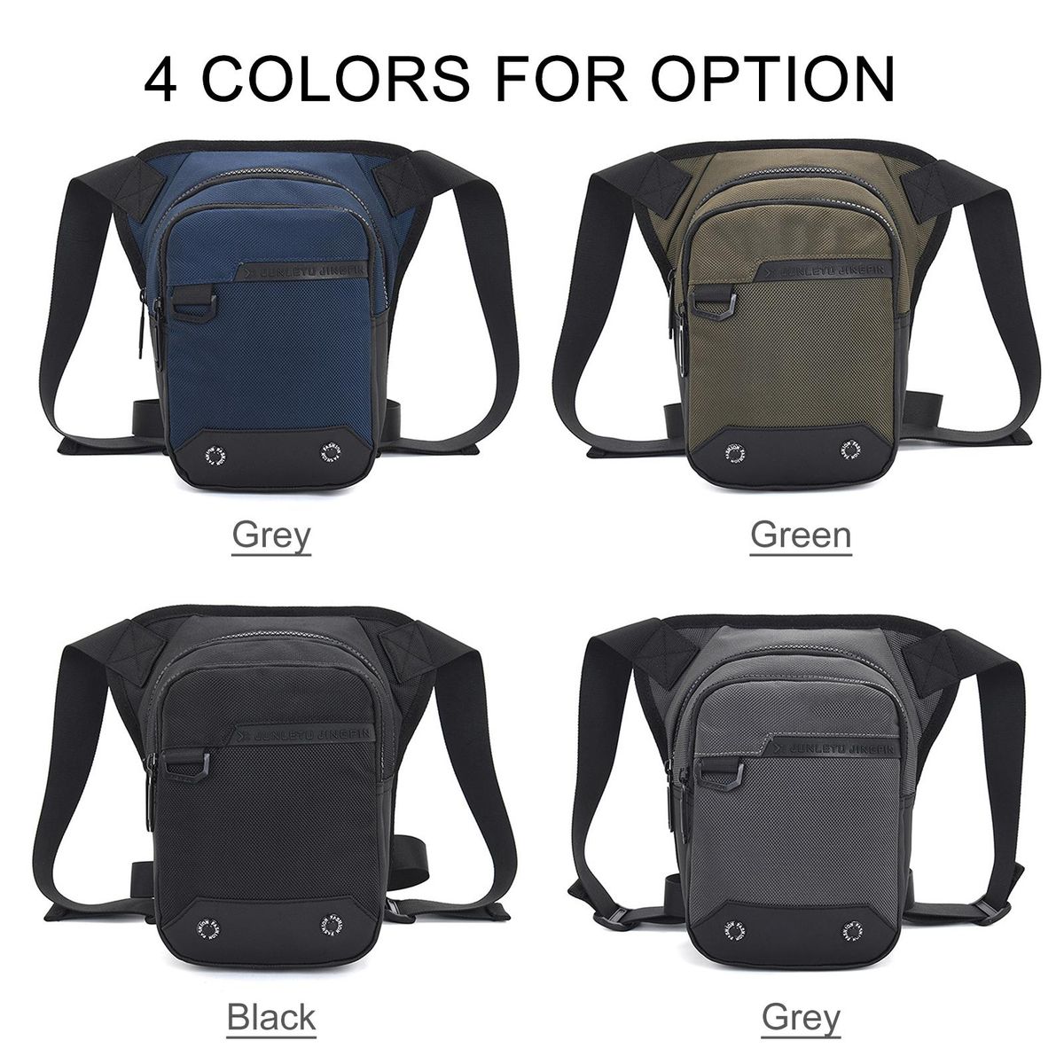 Motorcycle Leg Bag Oxford Cloth Waist Bag for Men Women Thigh Bag Splash-proof Drop Leg Bag Shoulder Bag for Outdoor Riding Bike Cycling