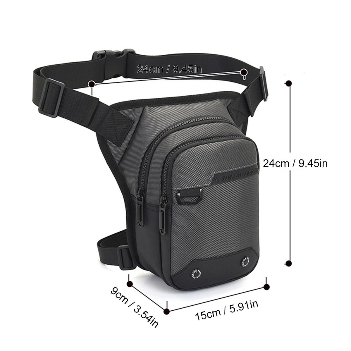 Motorcycle Leg Bag Oxford Cloth Waist Bag for Men Women Thigh Bag Splash-proof Drop Leg Bag Shoulder Bag for Outdoor Riding Bike Cycling