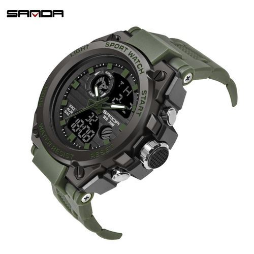 Men Sport LED Digital Watch Waterproof  Relogio Masculino 739