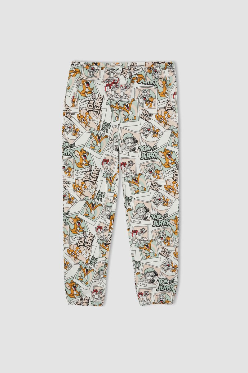 Girl - Jogger - Standart Fit Knitted Bottom Trousers - Beige