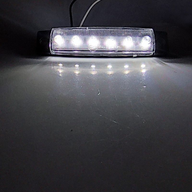 10PCS Truck Trailer Side Marker Indicators Light Car Signal Brake Rear Warning Tail Light LED 12V