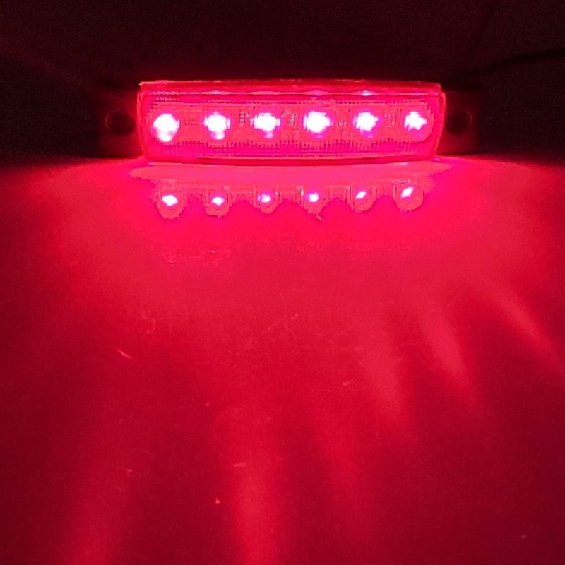 10PCS Truck Trailer Side Marker Indicators Light Car Signal Brake Rear Warning Tail Light LED 12V
