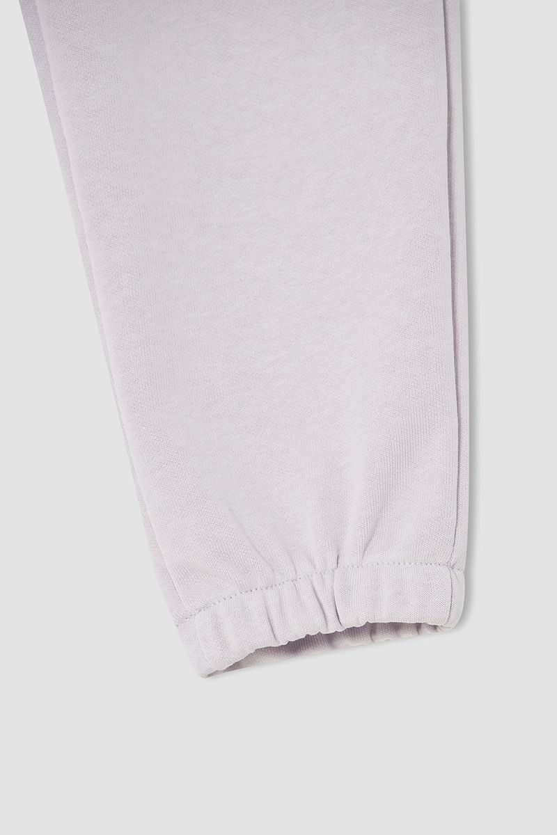 Girl - Relax Fit Knitted Bottom Trousers - Purple