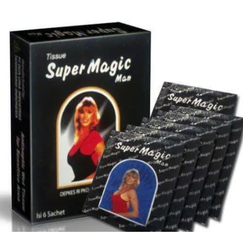Super Magic Man Wipe - 6 Sachets