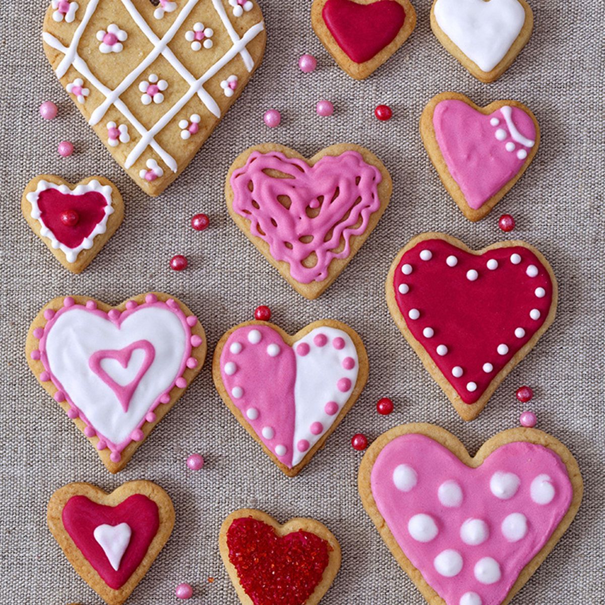 6Pcs Biscuit Mould Stainless Steel Heart Shaped Cookie