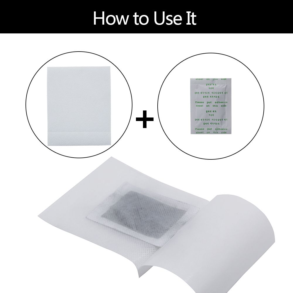 Improve Sleep C033 Detox Hot Health Feet Kit Foot Care Tens Slimming Products Care Relaxation Patches Pads 120Pcs
