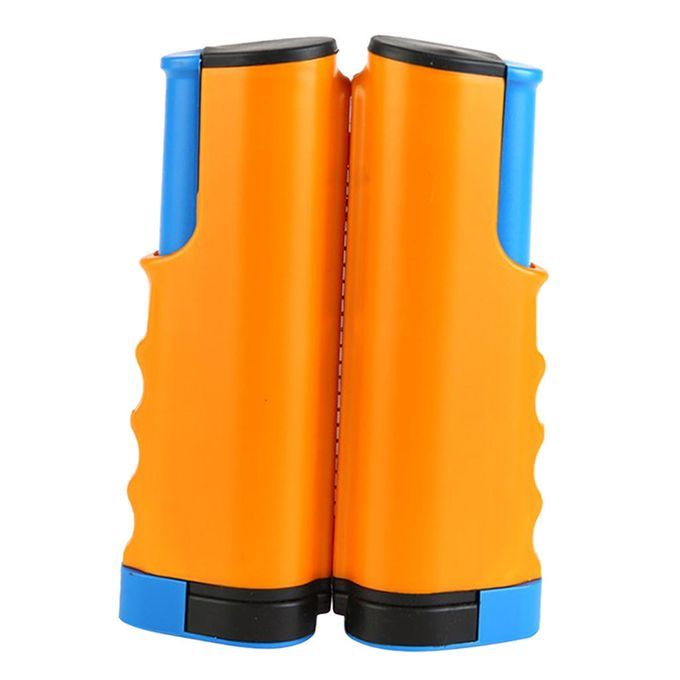 Retractable Table Tennis Net Rack Orange Orange