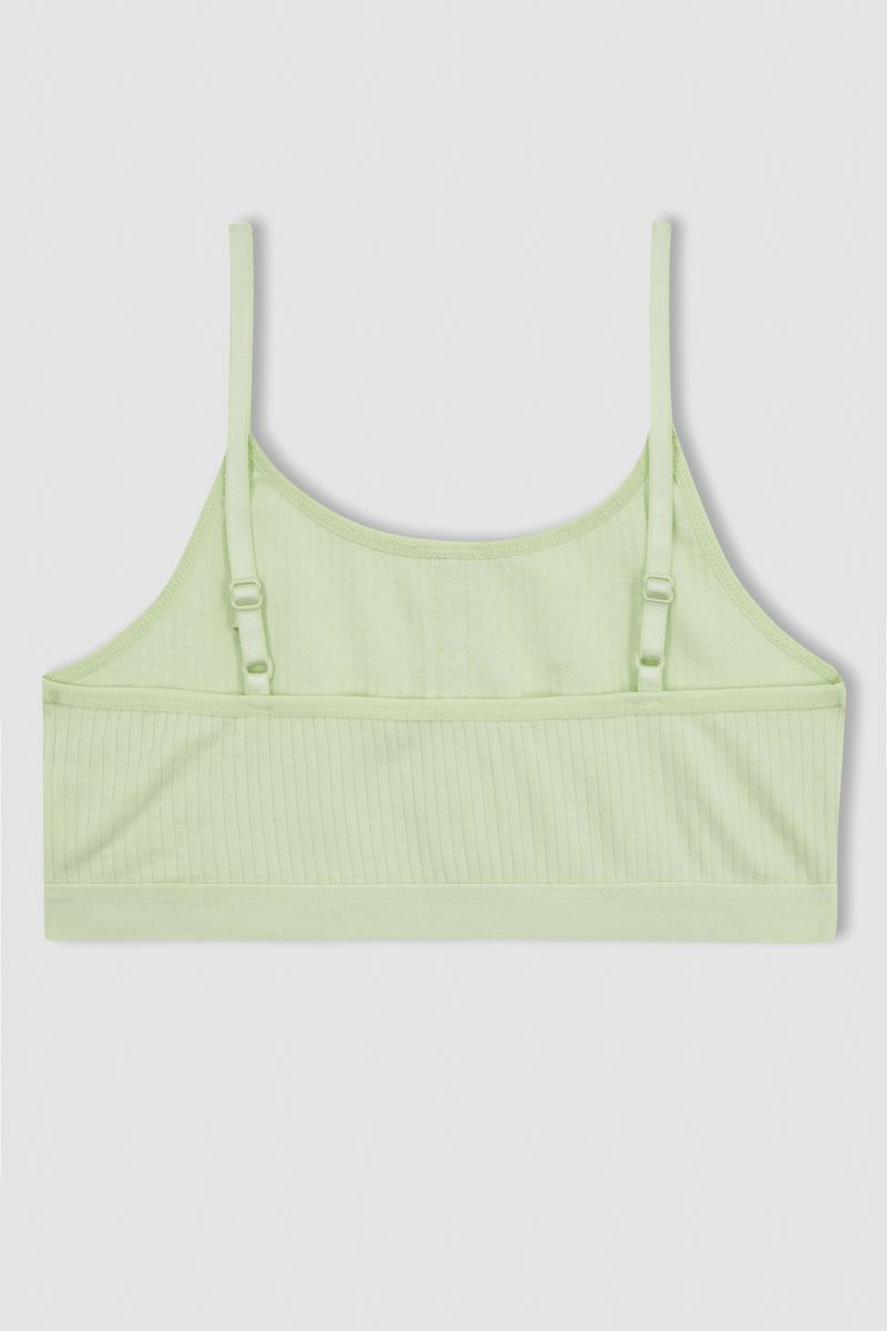 Girl Casual Regular Fit Bra - Green