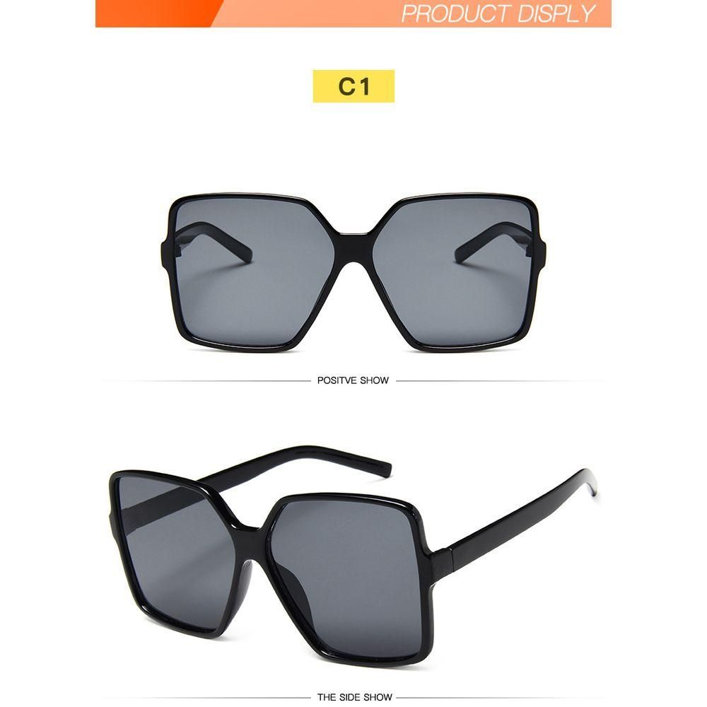3-in-1 Set Ladies Fashion Travel Square Sunglasses Multi
