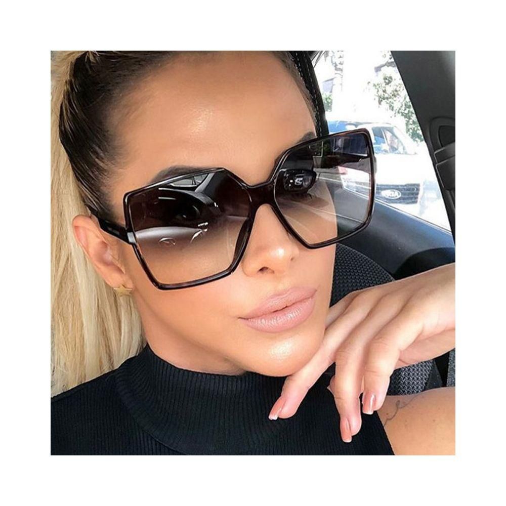 3-in-1 Set Ladies Fashion Travel Square Sunglasses Multi