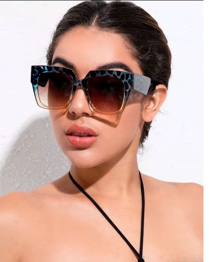Acrylic Frame Tinted Lens Sunglasses