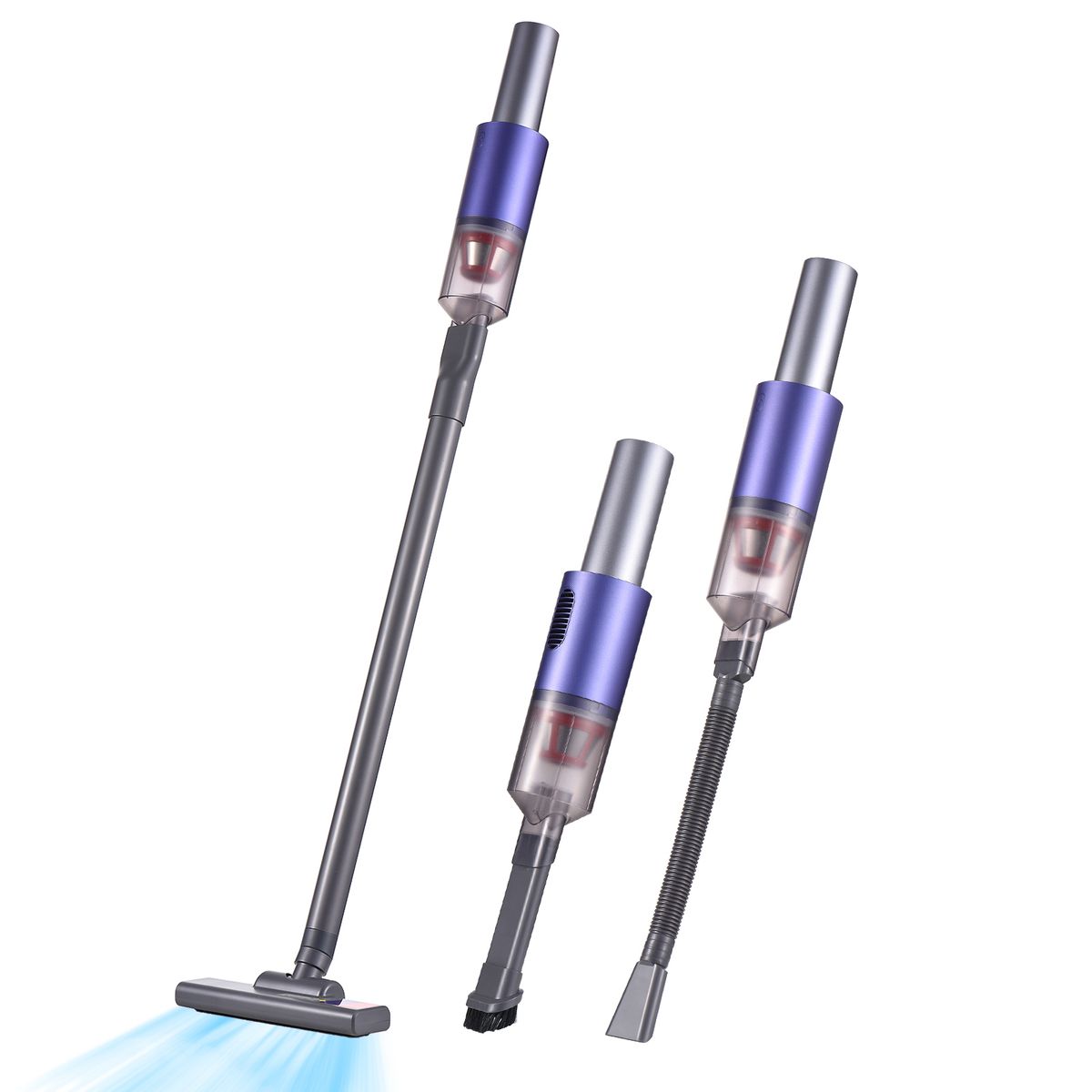 Cordless Vacuum Cleaner 130000PA Stick Handheld Vacuum 3