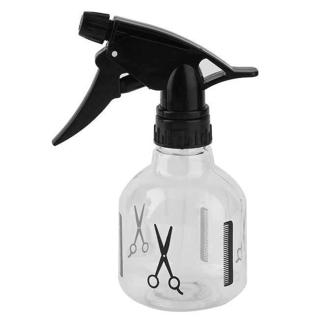 MT 1pcs Plastic Hairdressing Spray Bottle Plant Flower Water Sprayer 250ml-Black