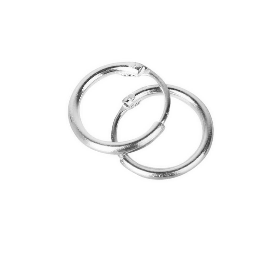 3 Pairs 925 Sterling  Hoop Earring Set For Women Girls Huggie