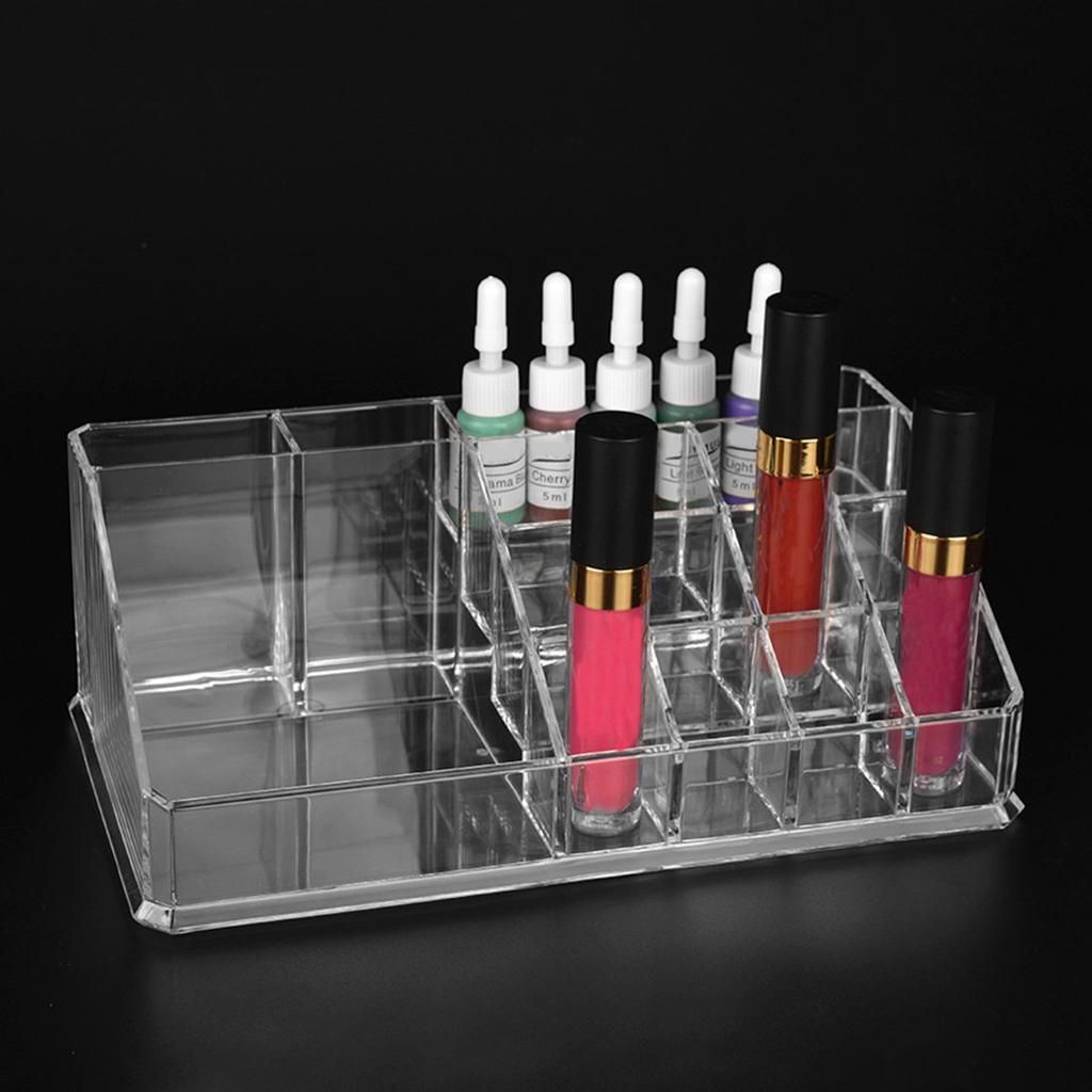 Clear Acrylic  Lipgloss Display Case, 2 Sizes For Choice