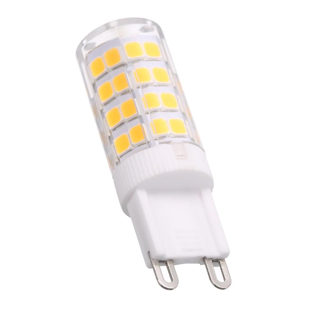 Tomshine AC220-240V 5W LED Corn Light Bulb 45W Halogen Bulb Equivalent Replacement 400LM 5 Pack G9 Base Holder Socket Warm White for Desk Lamp Cabinet Bedroom Living Room Restaurant Study Room