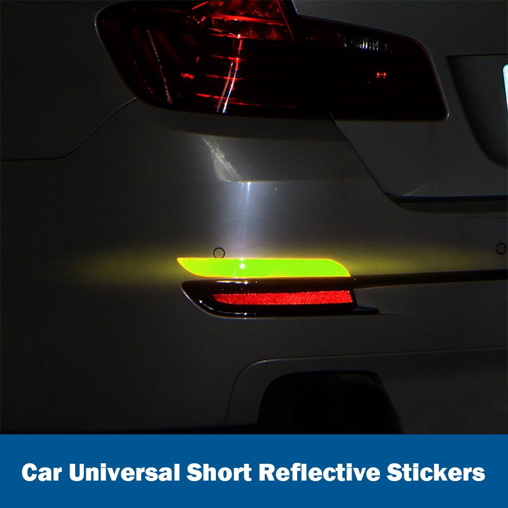 2PCS Universal Car Reflective Sticker