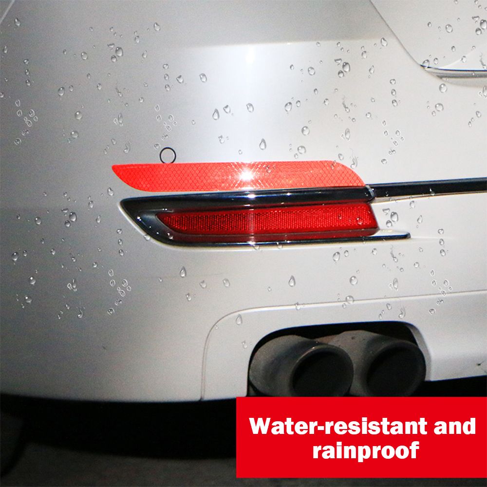 2PCS Universal Car Reflective Sticker
