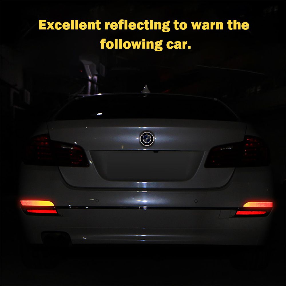 2PCS Universal Car Reflective Sticker