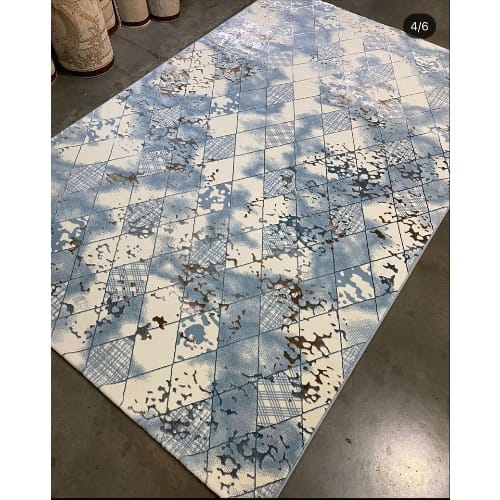 5 By 7ft Luxury Pattern Multicolor Center Rug