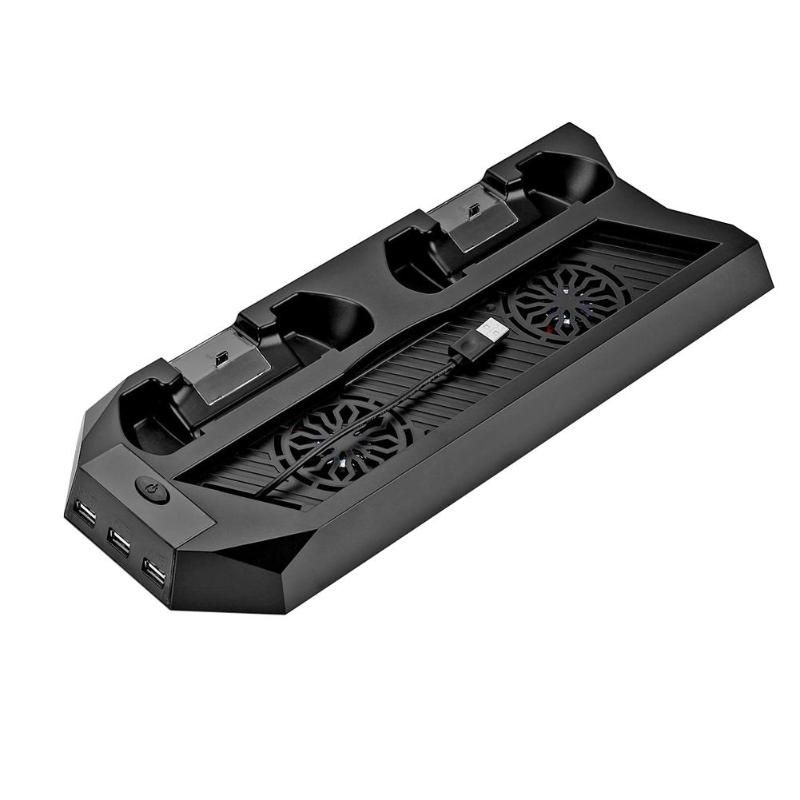 Ps4 Vertical Stand Cooling Fan Playstation Heat Dissipation