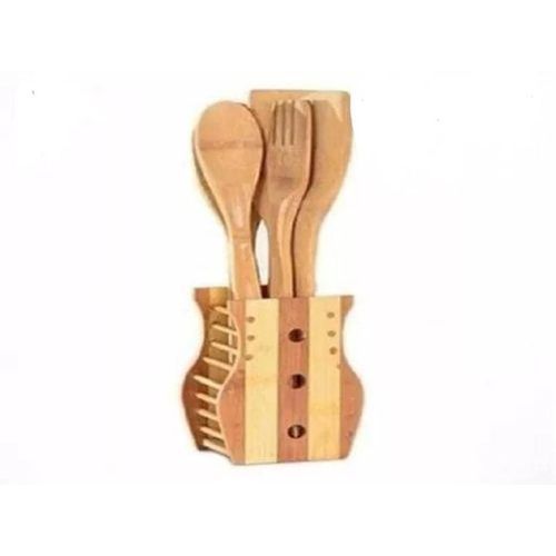Wooden Spoons Set -Portable Design